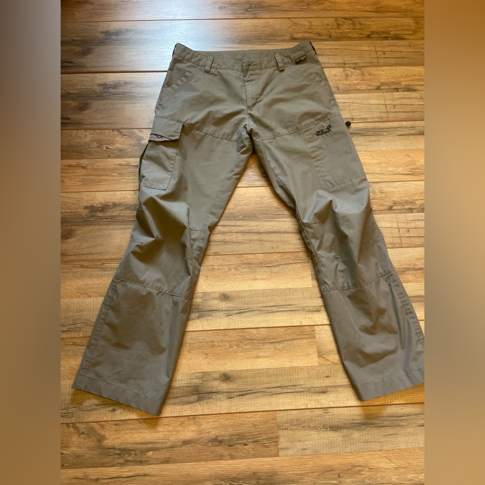 Jack Wolfskin Black and Tan Pants